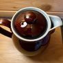 Vintage Denby Homestead Brown Coffee Pot Lidded Jug 2.5 Pint Image 5