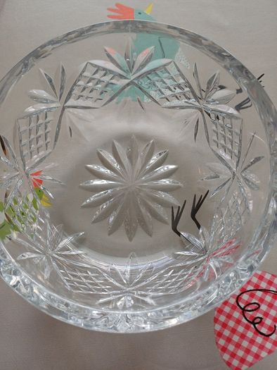Galway Crystal glass bowl