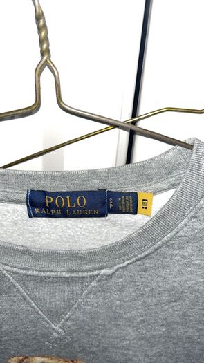 Ralph Lauren Polo Bear Sweatshirt Basketball-Themed Small Heater Design