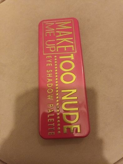 Semi used make up palette
