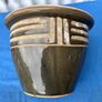 Vintage glazed flower pot Image 6