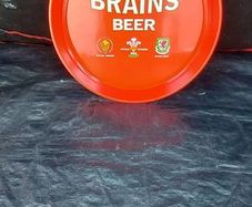 brains brewery's Welsh beer/drinks tray, mint condition,,price includes post includes to anywhere in Ireland thank you.
