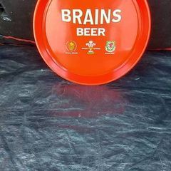 brains brewery's Welsh beer/drinks tray, mint condition,,price includes post includes to anywhere in Ireland thank you.
