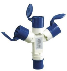 Main 3-way Splitter 16amp