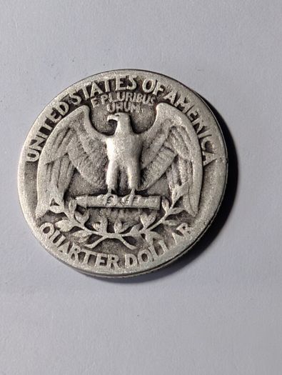 USA silver Quarter 1944