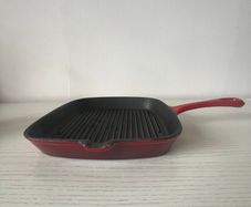Cast Iron Enameled Skillet