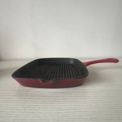 Cast Iron Enameled Skillet