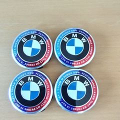 Brand New BMW 50th Anniversary Edition Centre Caps 56mm x4