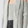 Allsaints Able Open Shoulder Cardigan Medium Image 4
