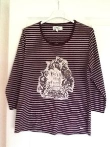 Brown Striped Top.... Paco