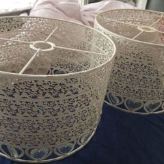 Lamp shades x2