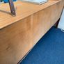mid century vintage teak desk Image 7