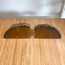Set of Vintage Brown Agate Bookends Home Decor Image 5