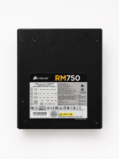 Corsair RM750 750W Modular PSU and Sleeved Cable Kit Type 4