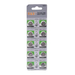 New Pack of 10x AG12 Alkaine Cell Button Coin Battery Batteries LR43 386 #817