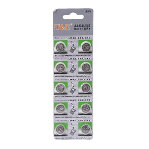 New Pack of 10x AG12 Alkaine Cell Button Coin Battery Batteries LR43 386 #817