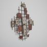 Vintage Brutalist Wall Sculpture in Torch-Cut Metal Image 3