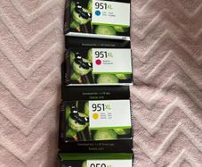 Genuine HP 950XL & 951XL High Yield Ink Unopened Boxed Set + Partial Stash