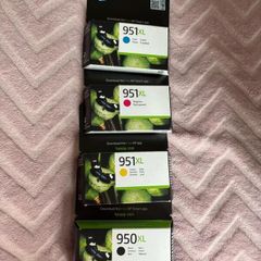 Genuine HP 950XL & 951XL High Yield Ink Unopened Boxed Set + Partial Stash
