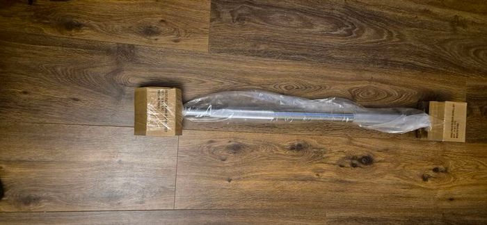 two x brand new 10kilo fixed weight bars