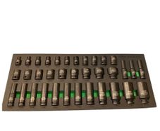 United Tools 35pc 1/2" Deep & Shallow Impact Socket Set