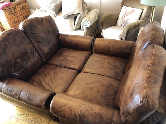 Leather Two Seater Sofas and 3,2, 1 Sofas for Sale