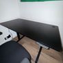 Electric height-adjustable desk and comfortable home office chair Image 3