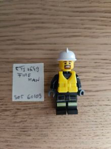 lego cty0649 fireman, set 60109