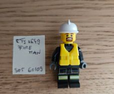 lego cty0649 fireman, set 60109