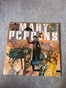 Vintage Walt Disney's Mary Poppins LP Vinyl