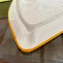 Mid Century Modern Italian Ceramic Cheese Plate from Bassano 1970s and matching Dimpled Parmesan Grater Image 10