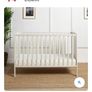 baby cot and mattress Image 3