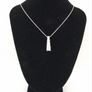 Silver Cubic Zirconia Necklace Image 9