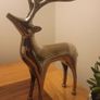 Metal Deer Candle Holder Image 2