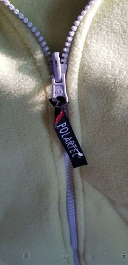 Brand New Regatta Yellow Polartec Fleece Zip-Up Jacket - Size 18