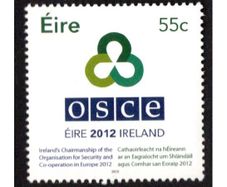 2012 Ireland Ireland Chair of the Organisation for Security Co-Operation in Europe 2012 Stamps Commemorative Stamps Mint Never Hinged (MNH)