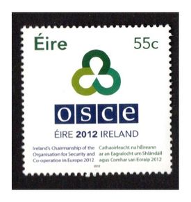 2012 Ireland Ireland Chair of the Organisation for Security Co-Operation in Europe 2012 Stamps Commemorative Stamps Mint Never Hinged (MNH)
