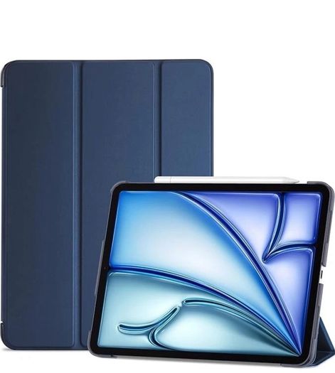 Apple iPad Air 11-inch (11") M3 7th Gen A3266 128 GB, Space Gray, Navy Case incl