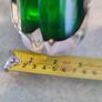 Murano Swing vase beaked vase of green colored glass Image 3