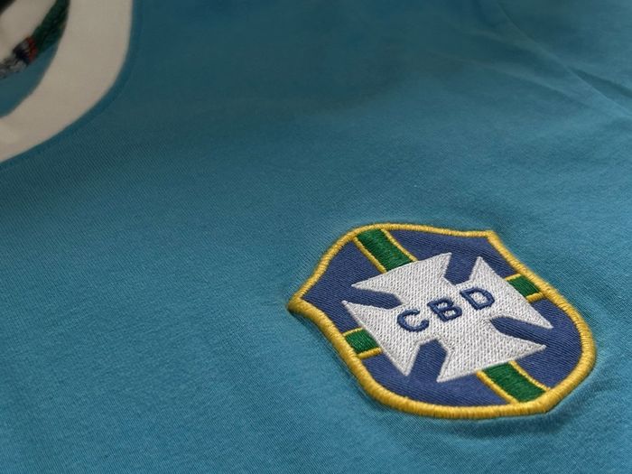 Brazil Pele 1970 retro tribute away jersey shirt World Cup 1970 Nike 10 football