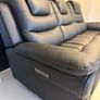 Black leather electric recliner sofa - Emily 3 seater Harvey Norman Image 3