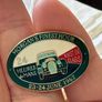 Vintage Morgan Car Enamel Cufflinks - 1962 Le Mans TOK 258 Image 3