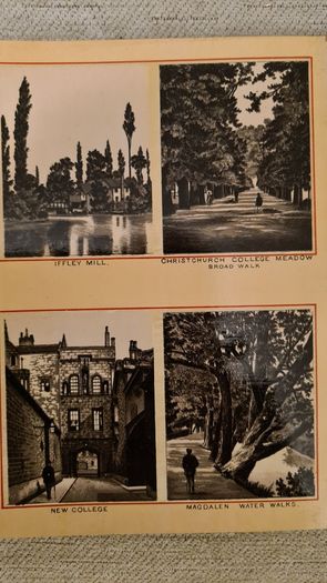 The Album Of Oxford Views. Published By Alfred  Savage Oxford. Made In German. 25 Fabolous Views.