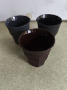 Set of 3 essprso coffe glass