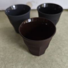Set of 3 essprso coffe glass