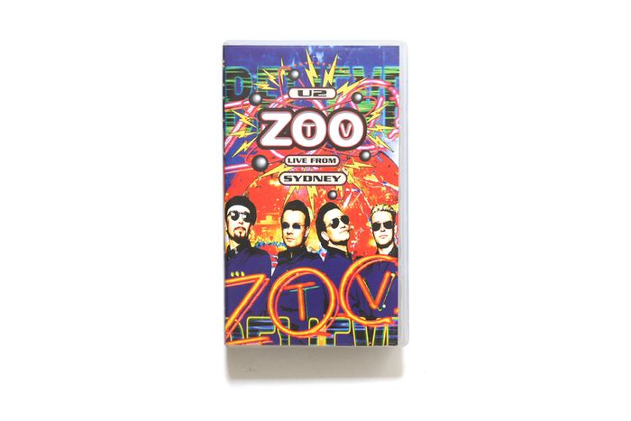 VHS - U2 Zoo TV Live From Sydney Pop/Rock Concert 1994 - UK VHS Cassette
