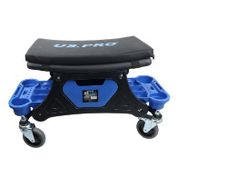 Mechanics Rolling Stool With Storage Trays