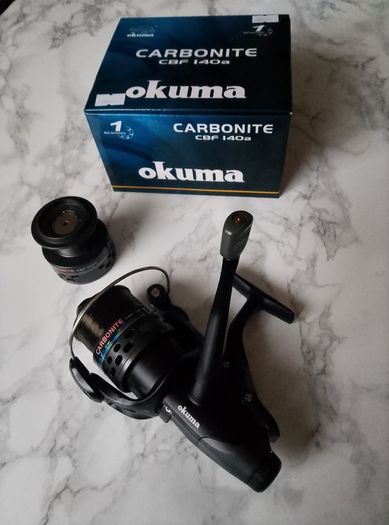 Okuma Carbonite XP CBF 140a Baitfeeder Carp Reel