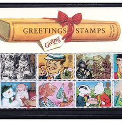 1993 Great Britain Greetings Commemorative Stamps "Gift Giving" Presentation Pack