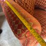 Love seat and wingback chair set Image 4